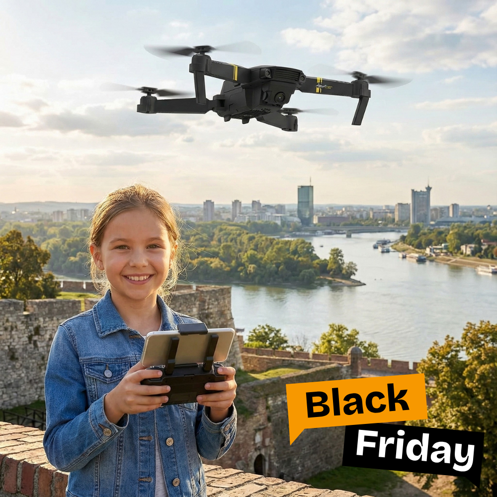 Početnički dron E58 sa dve kamere (BESPLATNA Dostava)