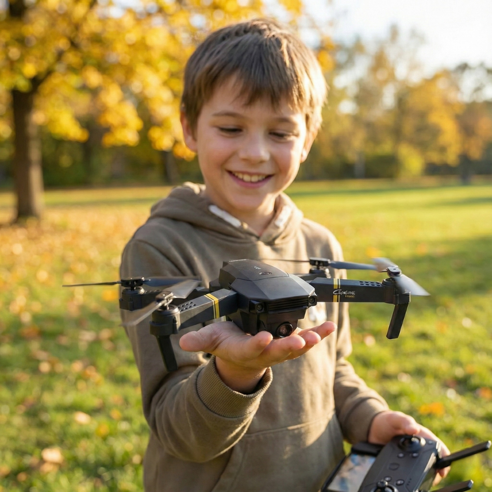 Početnički dron E58 sa dve kamere (BESPLATNA Dostava)