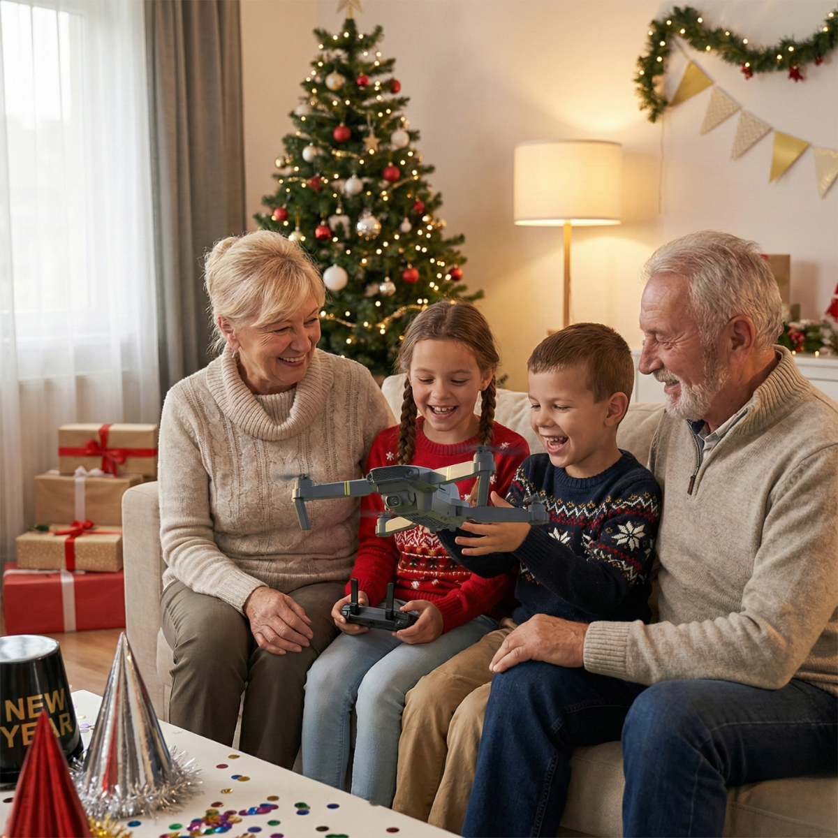 Početnički dron E58 sa ugrađenom kamerom (BESPLATNA Dostava)