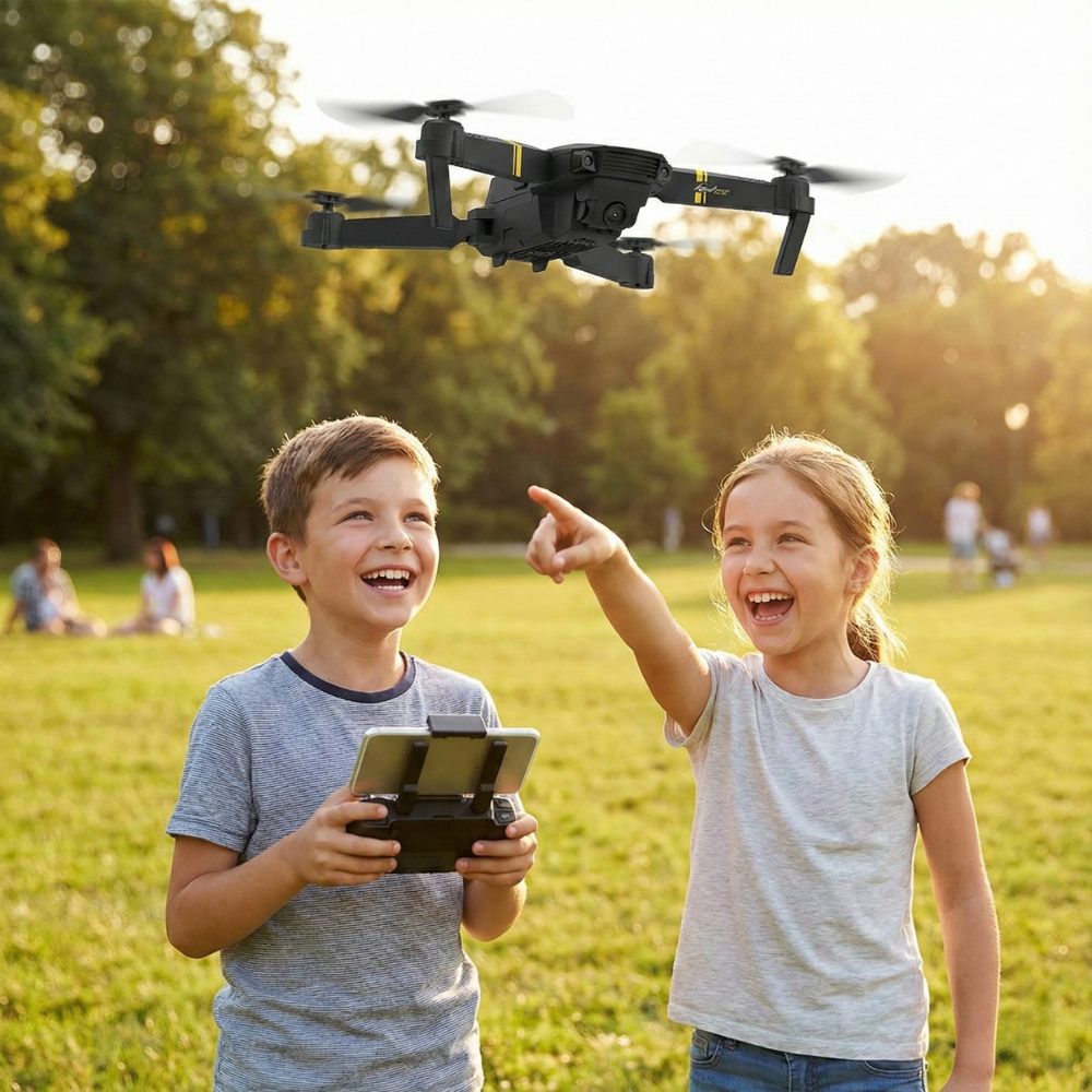 Početnički dron E58 sa dve kamere (BESPLATNA Dostava)