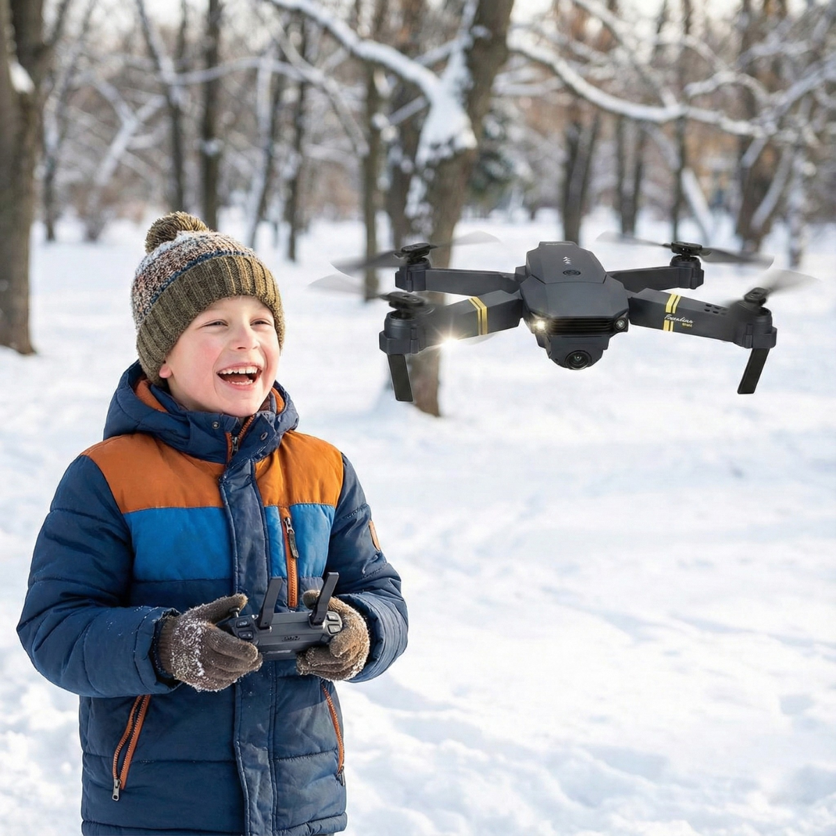 Početnički dron E58 sa ugrađenom kamerom (BESPLATNA Dostava)