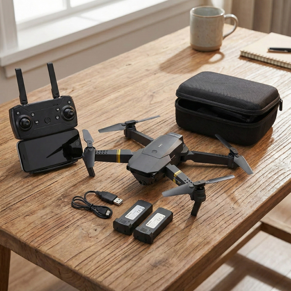 Početnički dron E58 sa dve kamere (BESPLATNA Dostava)