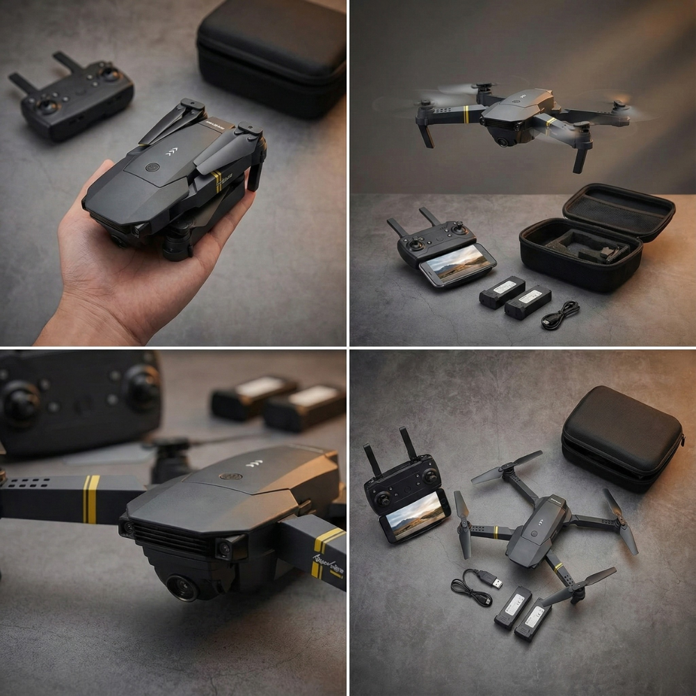 Početnički dron E58 sa dve kamere (BESPLATNA Dostava)