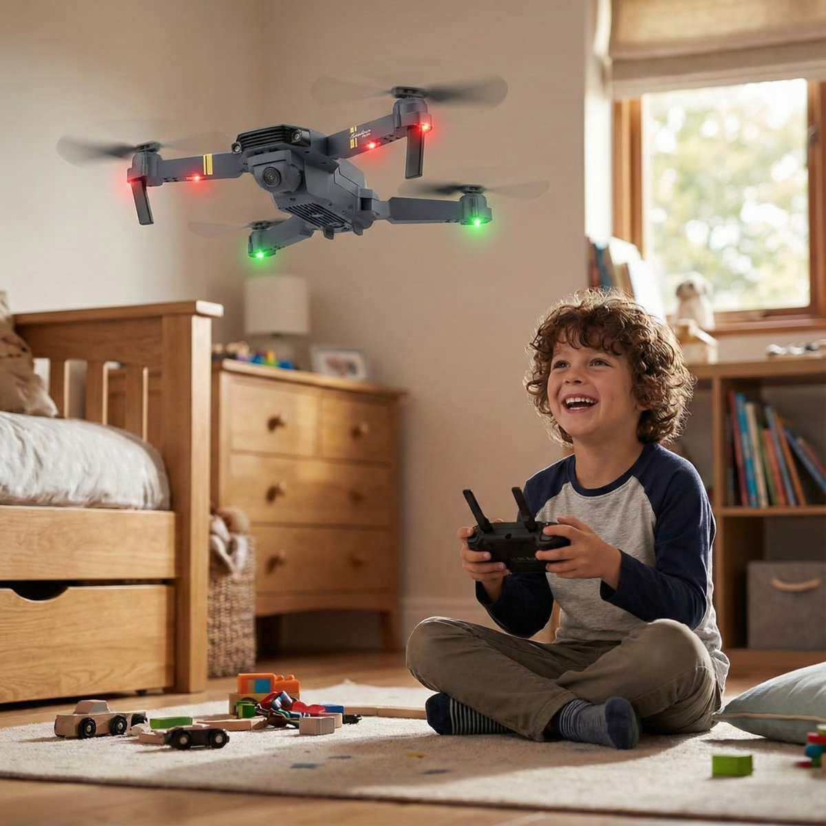 Početnički dron E58 sa ugrađenom kamerom (BESPLATNA Dostava)