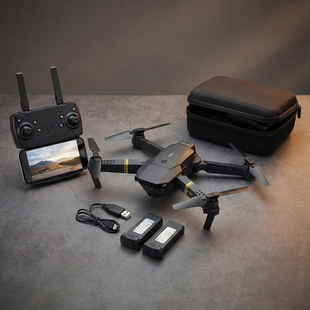 Početnički dron E58 sa dve kamere (BESPLATNA Dostava)